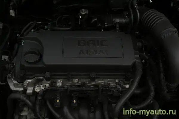 BAIC A151A1 ремонт