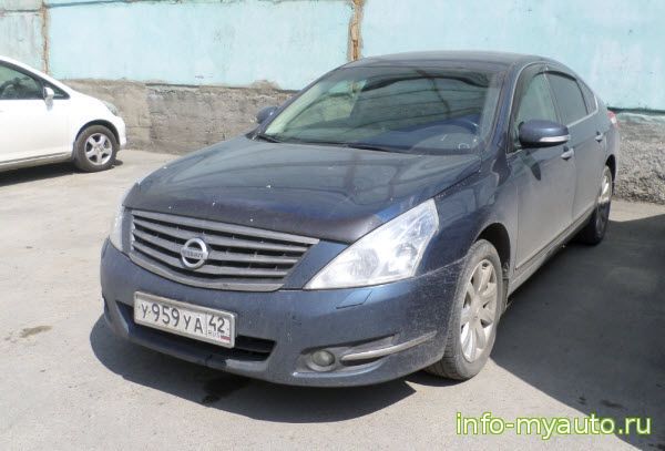 NISSAN TEANA неисправности