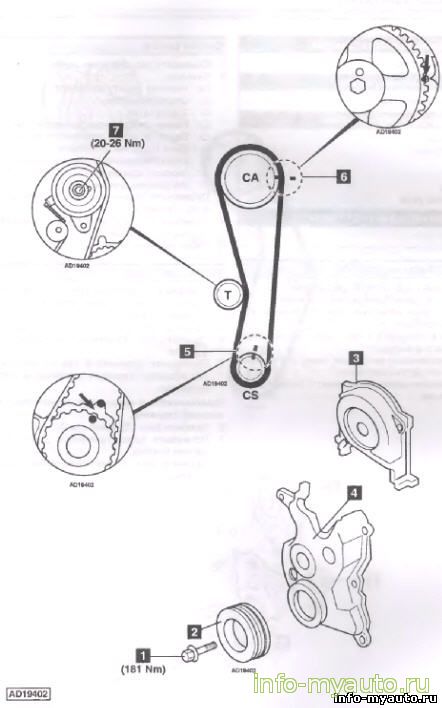 4G13, 4G18 Замена ГРМ Mitsubishi Lancer