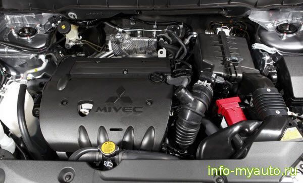 Mitsubishi ASX с двигателем 1.6 литра