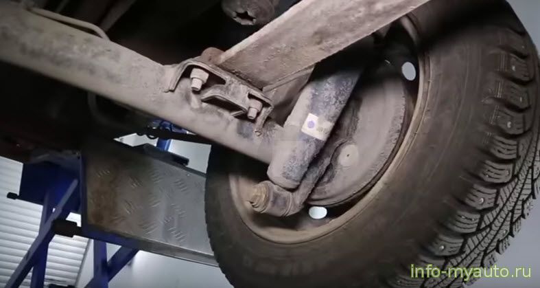 Задняя подвеска Фиат Добло