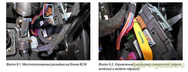 Подключение управления сигналами поворотов