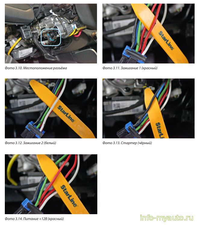 подключение автозапуска Киа Сид