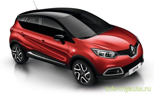 точки подключения Renault Captur