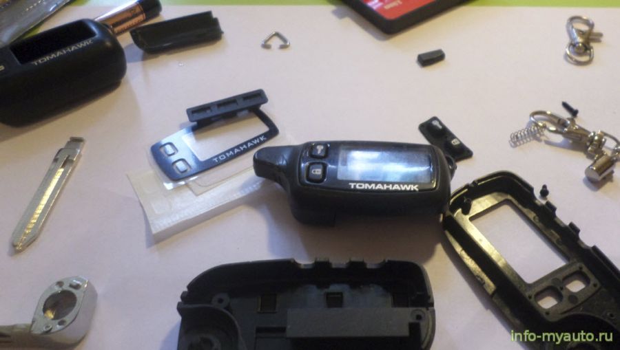 собираем корпус томагавк 9010