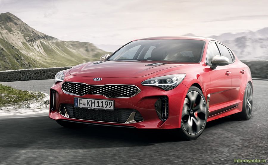 Новинка Спорт купе KIA Stinger