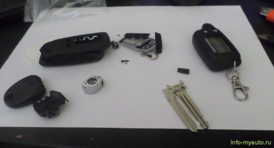 Собираем выкидной ключ