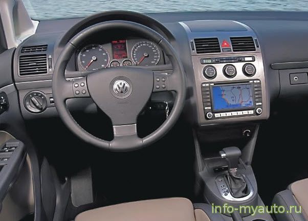 volkswagen touran салон
