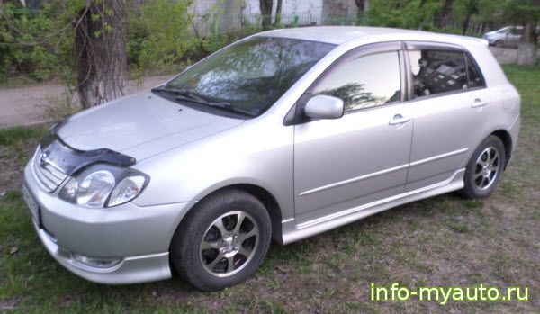 Toyota Corolla хэтчбек эксплуатация